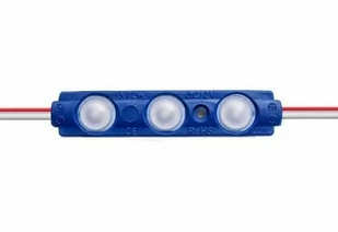 Moduł prostokątny LED LG 3xSMD2835 0,72W niebieski - Akcesoria do oświetlenia - miniaturka - grafika 1