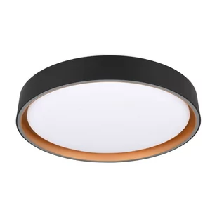 Czarna lampa sufitowa LED ø 40 cm Felis – Trio - Lampy sufitowe - miniaturka - grafika 1