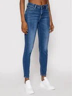 Spodnie damskie - Lee Jeansy Skinny Fit Scarlett High L626DUIW Granatowy Skinny Fit - miniaturka - grafika 1