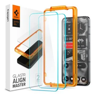 Spigen ALM Glas.Tr Nothing Phone 2 2szt. szkło hartowane AGL06981 - Szkła hartowane na telefon - miniaturka - grafika 1
