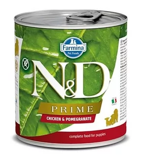 Farmina N&D PRIME Chicken & Pomegranate PUPPY 285g PND285007 - Mokra karma dla psów - miniaturka - grafika 1