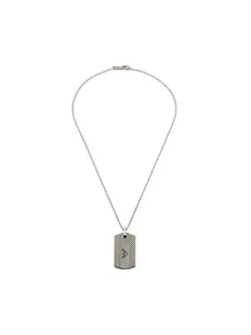 Emporio Armani Naszyjnik EGS3149040 Srebrny - Naszyjniki męskie - miniaturka - grafika 1