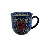 Filiżanki - Ceramiczna filiżanka Ceramika Bolesławiec - miniaturka - grafika 1