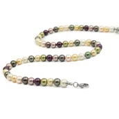 Naszyjniki - Naszyjnik muszla seashell stal chirurgiczna kolor 53cm / JG. Projekt - miniaturka - grafika 1