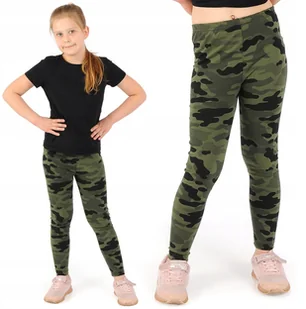Legginsy dziecięce Klasyczne długie getry Produkt Polski Moro 146 - Legginsy - miniaturka - grafika 1