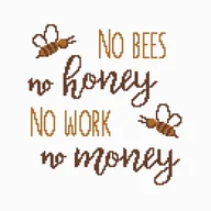 Pasmanteria - Haft krzyżykowy - Zestaw do haftu - Honey - miniaturka - grafika 1