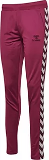 Spodnie damskie - Hummel HMLNELLY spodnie damskie, czerwony, s - grafika 1