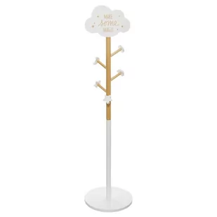 Wieszak na ubrania dla dziecka, MDF, 135,5 cm, z chmurką - Wieszaki i stojaki - miniaturka - grafika 1
