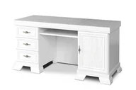 Biurka - Biurko IMPERIO biały / 149x75x61 / płyta wiórowa/płyta MDF - miniaturka - grafika 1