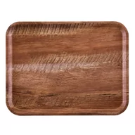 Tace i patery - Cambro TACA DO SERWOWANIA CAPRI 330x430 mm DĄB LAMINOWANA GŁADKA CAMBRO - miniaturka - grafika 1
