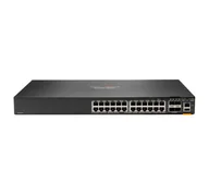 Pozostałe akcesoria sieciowe - HPE Aruba Networking Aruba 6200F 24G 4SFP+ Zarządzany L3 Gigabit Ethernet (10/100/1000) 1U Czarny - miniaturka - grafika 1