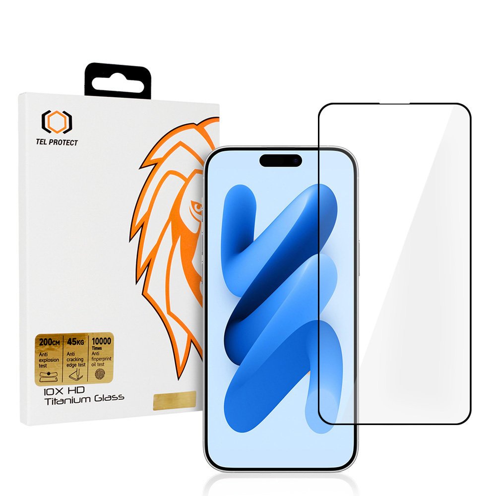 Hartowane szkło Tel Protect 10X HD Titanium do Iphone 17 Air