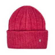 Czapki damskie - Tommy Hilfiger Czapka z dodatkiem wełny - miniaturka - grafika 1