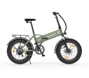 Sharp BK-FS08E-GY Zielony - Rowery elektryczne - miniaturka - grafika 1