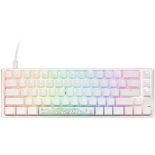Ducky One 3 Classic Pure White SF RGB LED - MX-Red (US) - Klawiatury - miniaturka - grafika 1