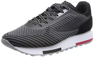 FILA Męskie trampki Retronque 22 K, Black-Dark Shadow, 40 EU - Trampki męskie - miniaturka - grafika 1
