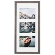 Ramki na zdjęcia - Ramka HAMA Galeria Sierra 25x55 Szary - miniaturka - grafika 1