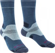 Skarpety termoaktywne - Bridgedale Skarpety trekkingowe Hike Midweight Merino Performance LD blue 41-43 - miniaturka - grafika 1