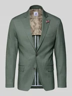 Marynarki męskie - marynarka na 2 guziki o kroju slim fit z kieszeniami z patką - miniaturka - grafika 1