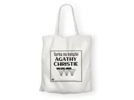 Torby i wózki na zakupy - Torba na książki Agathy Christie - miniaturka - grafika 1