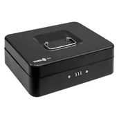 Akcesoria do kas i terminali - VOREL KASETKA NA PIENIĄDZE 250X180X90MM CZARNA 78628 - miniaturka - grafika 1