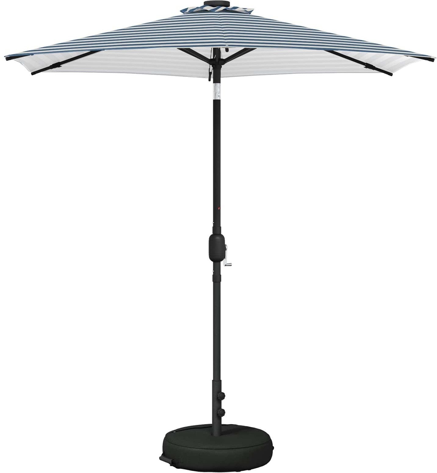 vidaXL vidaXL Parasol ogrodowy z LED-owymi lampkami 230 x 230 cm Poliester