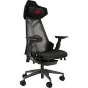 Fotele gamingowe - ASUS ROG Destrier Ergo Czarny - miniaturka - grafika 1