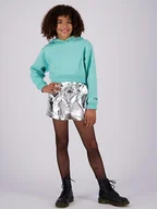 Spodenki damskie - Vingino Szorty "Rainy" w kolorze srebrnym - miniaturka - grafika 1