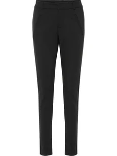 Vero Moda Spodnie "VMVICTORIA" w kolorze czarnym - Spodnie damskie - miniaturka - grafika 1