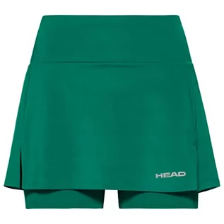 Sukienki i spódnice sportowe - Head Club Basic Skort damskie buty sportowe zielony zielony L - grafika 1