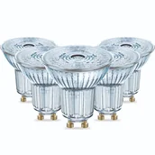 Żarówki LED - 5PAK Żarówka LED GU10 4,5W = 50W 350lm 4000K Neutralna 36° CRI90 ŚCIEMNIALNA OSRAM Parathom - miniaturka - grafika 1