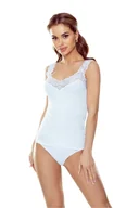 Koszulki i topy damskie - Koszulka Indira Eldar biały M - miniaturka - grafika 1