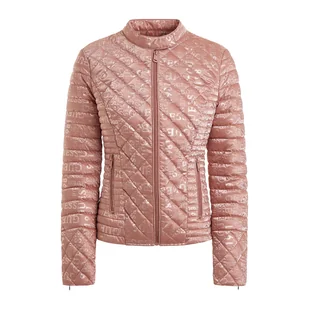 Damska Kurtka pikowana GUESS NEW VONA JACKET W3RL15WEP10-G6X8 – Różowy - Kurtki damskie - miniaturka - grafika 1