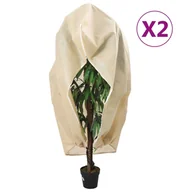 Agrowłókniny - vidaXL Kaptury ochronne z suwakiem, 2 szt., 70 g/m² 2,36x2 m - miniaturka - grafika 1