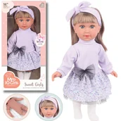 Lalki dla dziewczynek - Lalka Dziewczynka 40 Cm Jak Żywa Córeczka Realistyczna Akcesoria Prezent 3+ - miniaturka - grafika 1