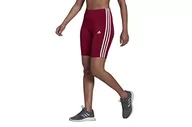 Legginsy - adidas Damskie legginsy W 3s Bk SHO, burleg/białe, S - miniaturka - grafika 1