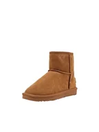 Botki damskie - ESPRIT Przytulne damskie sztyblety, 235/CARAMEL, 36 EU, 235 Caramel, 36 EU - miniaturka - grafika 1