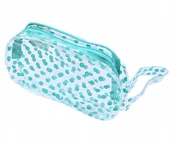 Kosmetyczki, organizery i kuferki - Kosmetyczka Przeźroczysta Podróżna Na Kosmetyki Różne Kolory - miniaturka - grafika 1