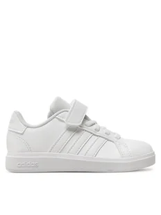 adidas Sneakersy Grand Court 2.0 El C IH5531 Biały - Buty dla dziewczynek - miniaturka - grafika 1