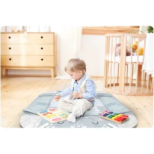 Mata interaktywna edukacyjna 110 x 100 cm Nessi Ricokids - Maty edukacyjne - miniaturka - grafika 11