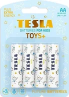 Baterie i akcesoria - Tesla TESLA bateria alkaliczna R6 AA TOYS+ BOY [4x120] 4 szt - miniaturka - grafika 1