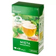 Herbata - Carrefour Extra Herbatka ziołowa liściasta mięta 30 g - miniaturka - grafika 1