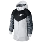 Kurtki i płaszcze dla chłopców - Nike B Nsw Wr Jkt Hd Bluza męska - miniaturka - grafika 1
