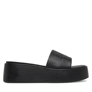 Klapki LOVE MOSCHINO JA28177I0MIA0000 Czarny - Klapki i japonki damskie - miniaturka - grafika 1