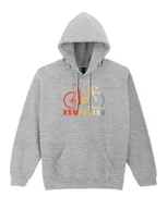 Bluzy damskie - Bluza ROWEROLOG dla Rowerzysty Kolarza Rowerowa na Rower Szara XXL - miniaturka - grafika 1