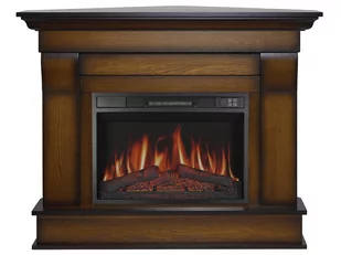 Kominek elektryczny z obudową narożny ArtiFlame ALBION CORNER AF23S DĄB ANTYK (z dźwiękiem) - Kominki elektryczne - miniaturka - grafika 1