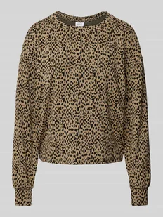 Sweter z dzianiny z okrągłym dekoltem model ‘NEREA AVI’ - Swetry damskie - miniaturka - grafika 1