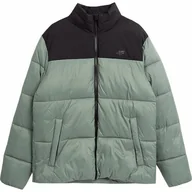 Kurtki i kamizelki sportowe męskie - Kurtka puchowa męska 4FWAW23TDJAM348 4F - miniaturka - grafika 1