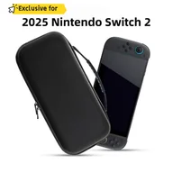 Akcesoria do Nintendo - TEMU Pokrowiec na Nintendo Switch 2 (2025) - Wytrzymały poliestrowy przenośny podróżny pudełko otworami na karty gry, pełnym ochroną ciała, - miniaturka - grafika 1