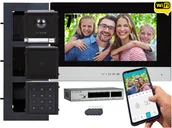 Wideodomofony - Wideodomofon jednorodzinny IP Vidos ONE M2010 A2000G/D/MF FullHD IPS Szyfrator Czytnik Zbliżeniowy Podtynkowy - miniaturka - grafika 1